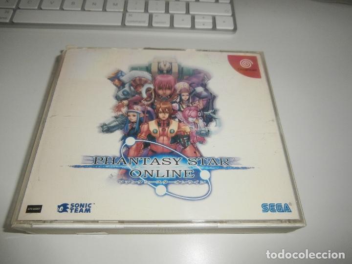 Phantasy Star Online Sur Sega Dreamcast - Version Import Japon Complète (bon état)
