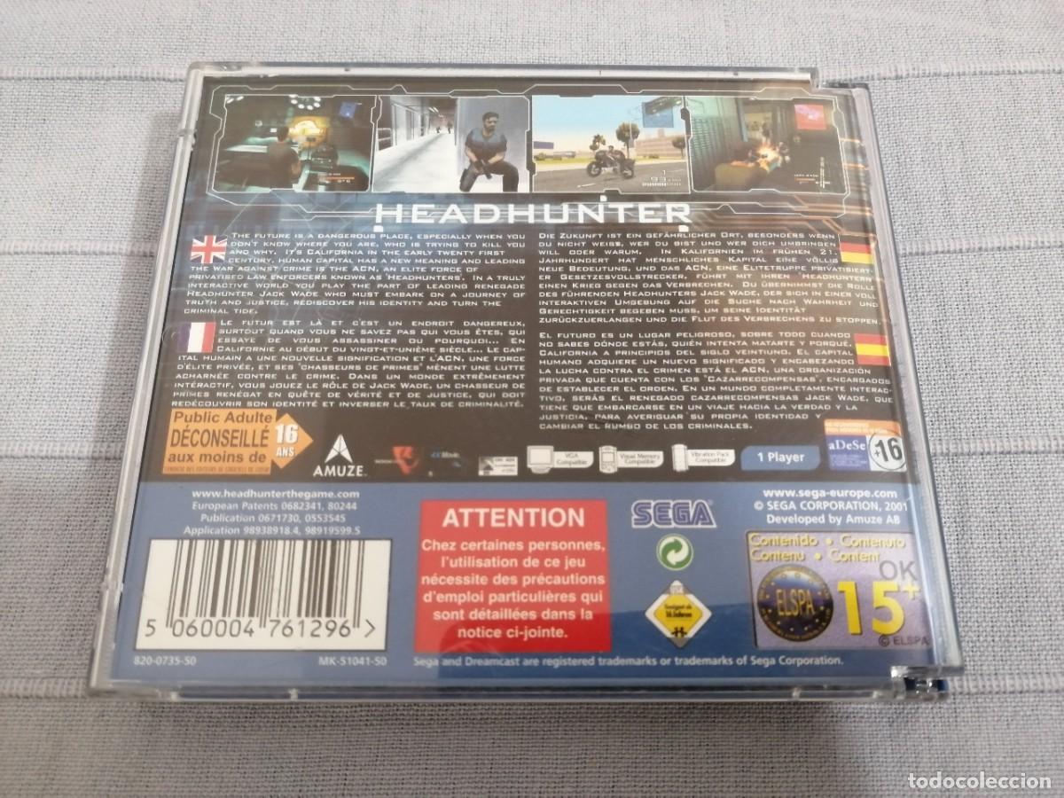 Videojuegos y consolas: Headhunter - Dreamcast - Foto 2