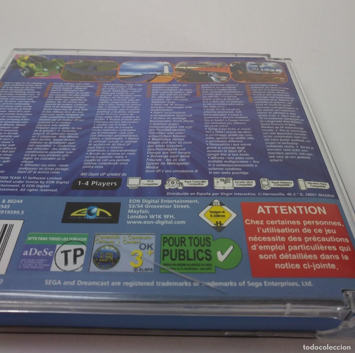 Videojuegos y consolas: STUNT GP DREAMCAST CAJA Y MANUAL - Foto 8