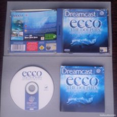 Videogiochi e Consoli: JUEGO SEGA DREAMCAST ECCO THE DOLPHIN COMPLETO CAJA Y MANUAL BOXED CIB PAL!!!! R12887