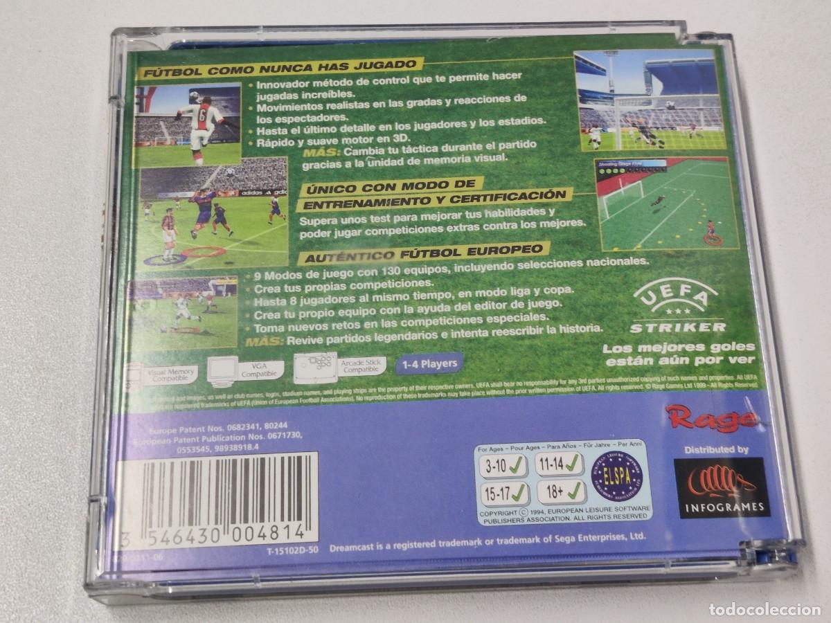 Videojuegos y consolas: UEFA STRIKER Sega Dreamcast - Foto 3