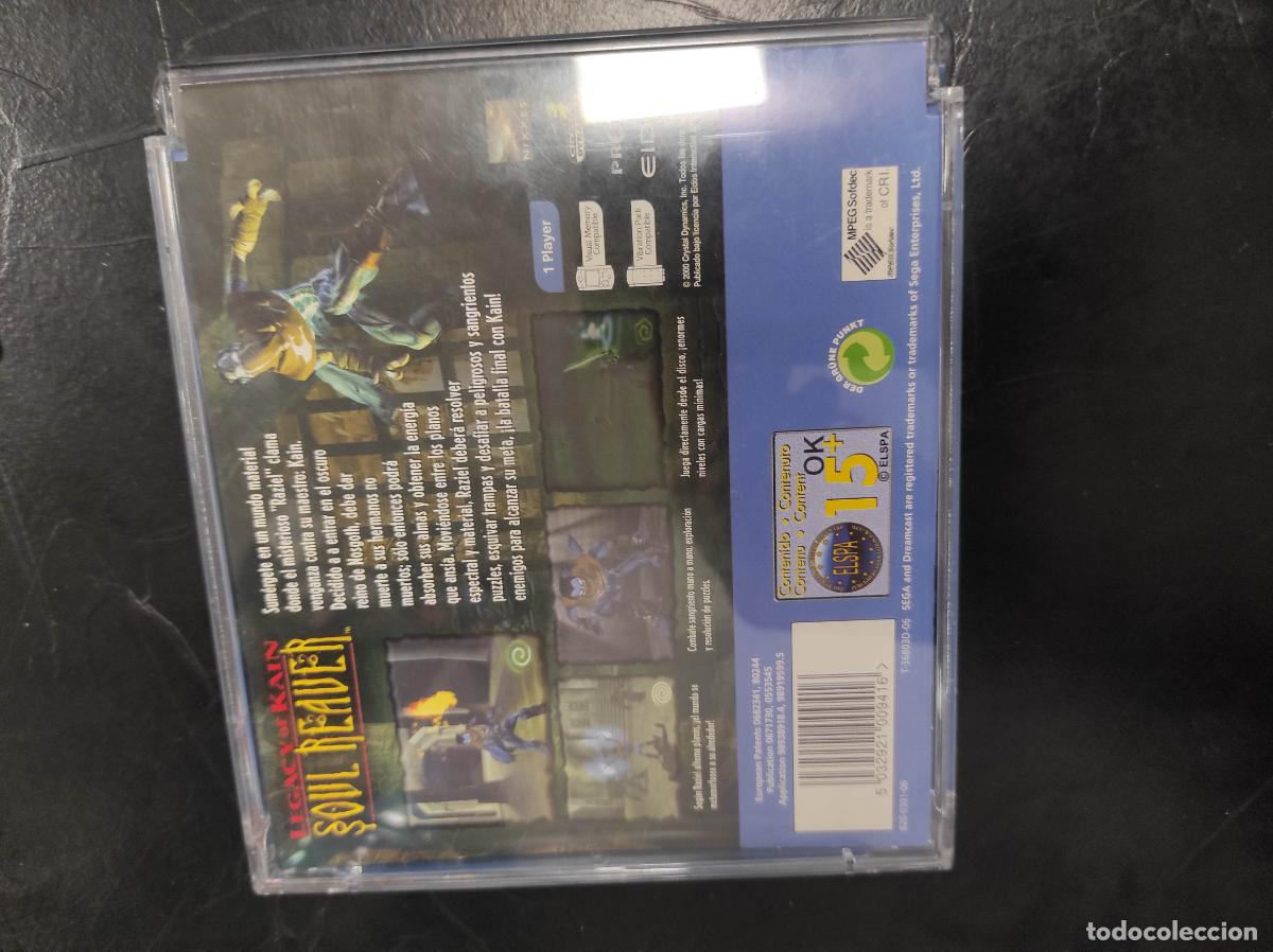 legacy of kain soul reaver - sega dreamcast dc - Compra venta en