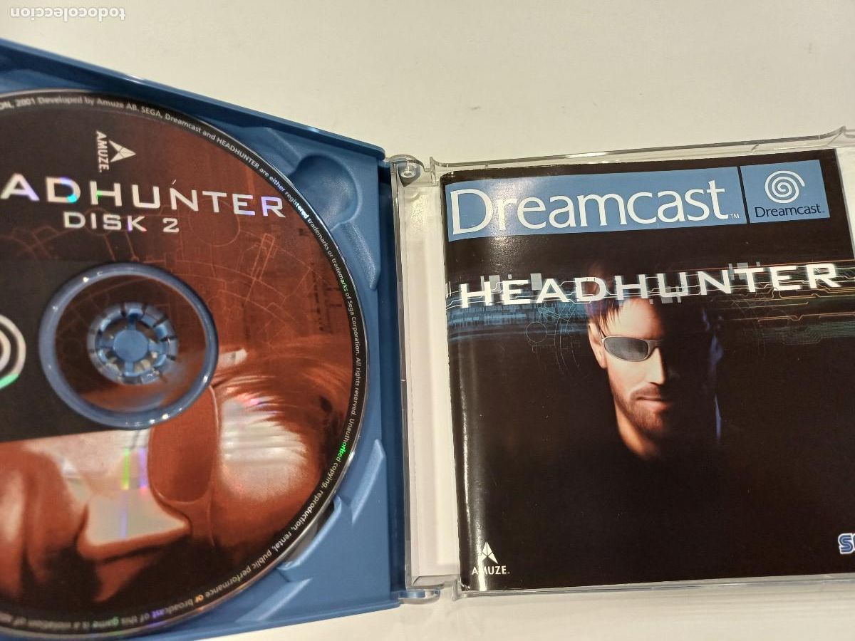 Videojuegos y consolas: HEADHUNTER/SEGA DREAMCAST 2 DISCOS. - Foto 3