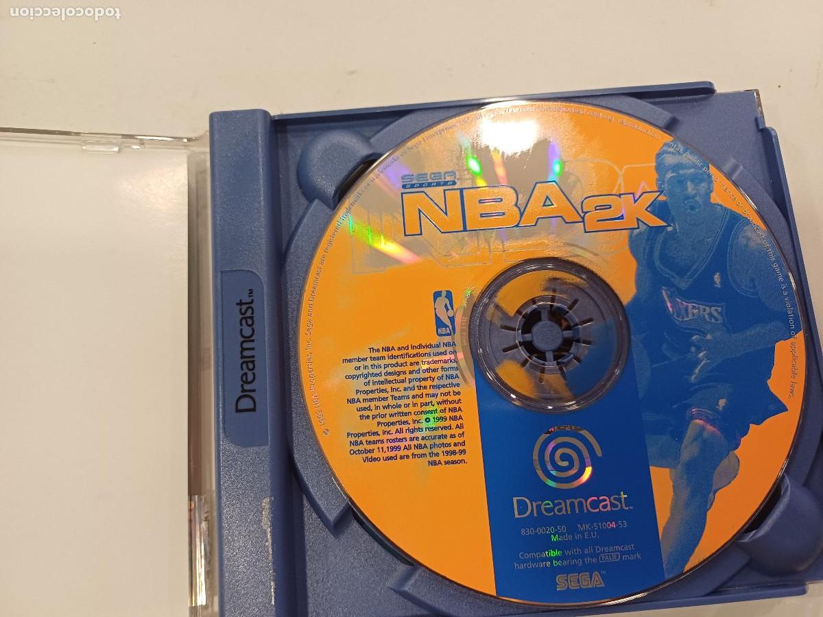 Videojuegos y consolas: NBA 2K/SEGA DREAMCAST. - Foto 2