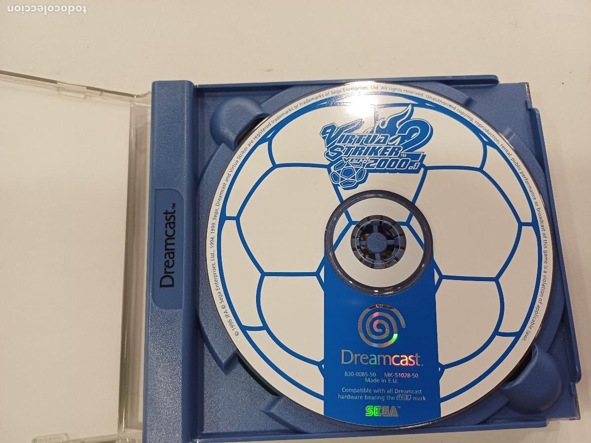 Videojuegos y consolas: VIRTUA STRIKER 2/VER.2000.1/SEGA DREAMCAST. - Foto 2