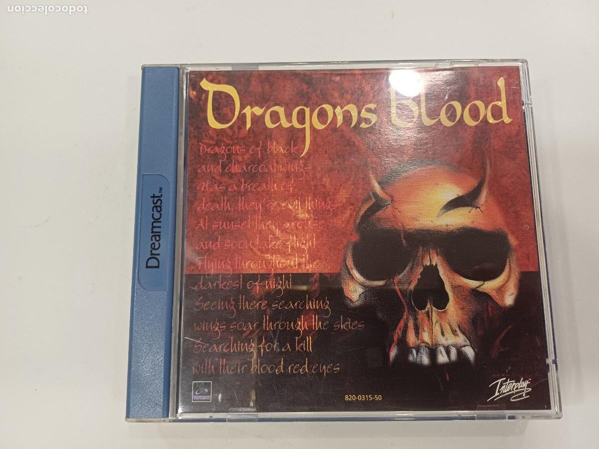 Videojuegos y consolas: DRAGONS BLOOD/SEGA DREAMCAST. - Foto 1