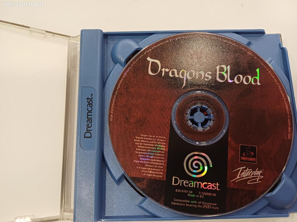 Videojuegos y consolas: DRAGONS BLOOD/SEGA DREAMCAST. - Foto 2