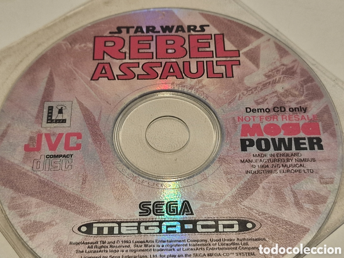 Videojuegos y consolas: star wars rebel assault sega cd - Foto 4