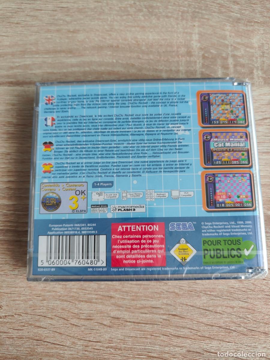 Videojuegos y consolas: Chuchu Rocket Sega Dreamcast NUEVO - Foto 2