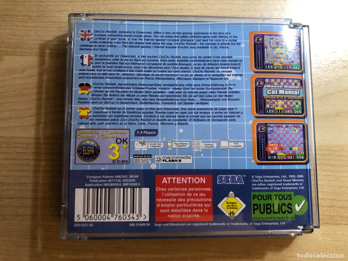Videojuegos y consolas: CHUCHU ROCKET!. SEGA DREAMCAST. PAL ESPA&Ntilde;A - Foto 2