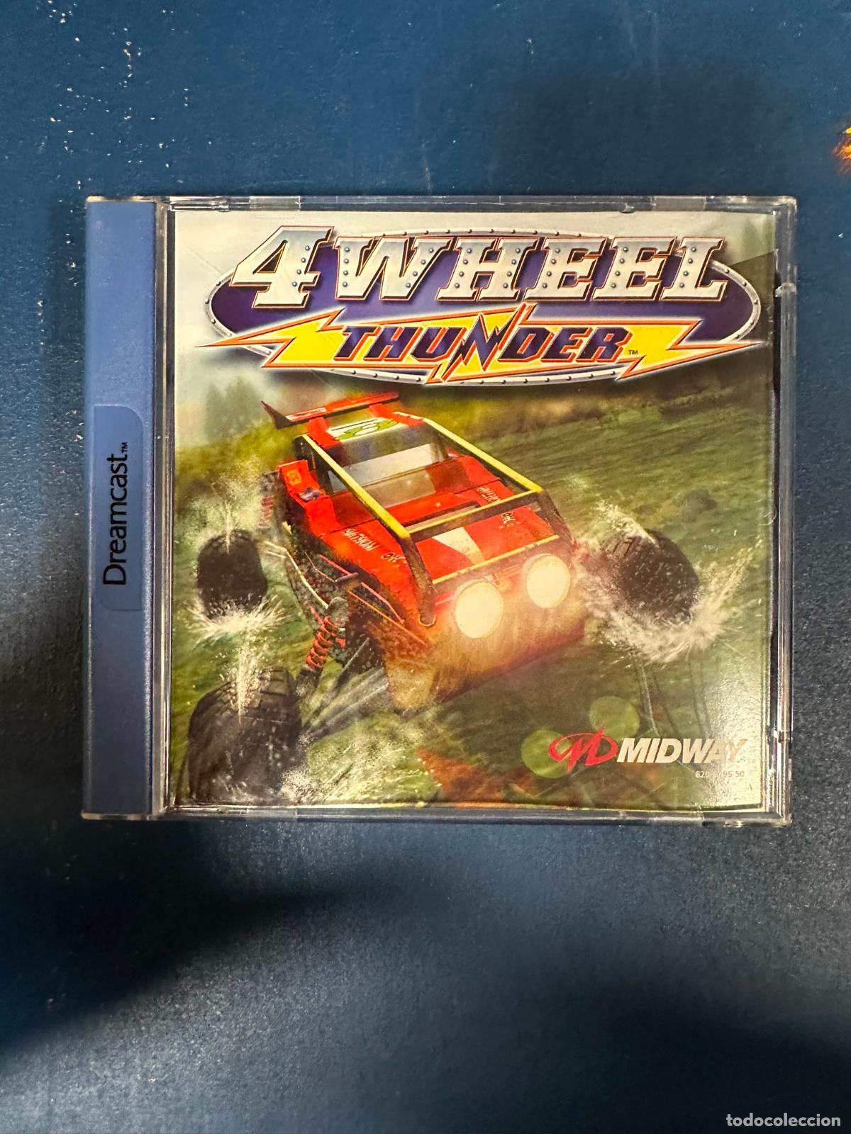 Videojuegos y consolas: 4 wheel thunder - Sega Dreamcast DC - PAL ESP Completo - Foto 1