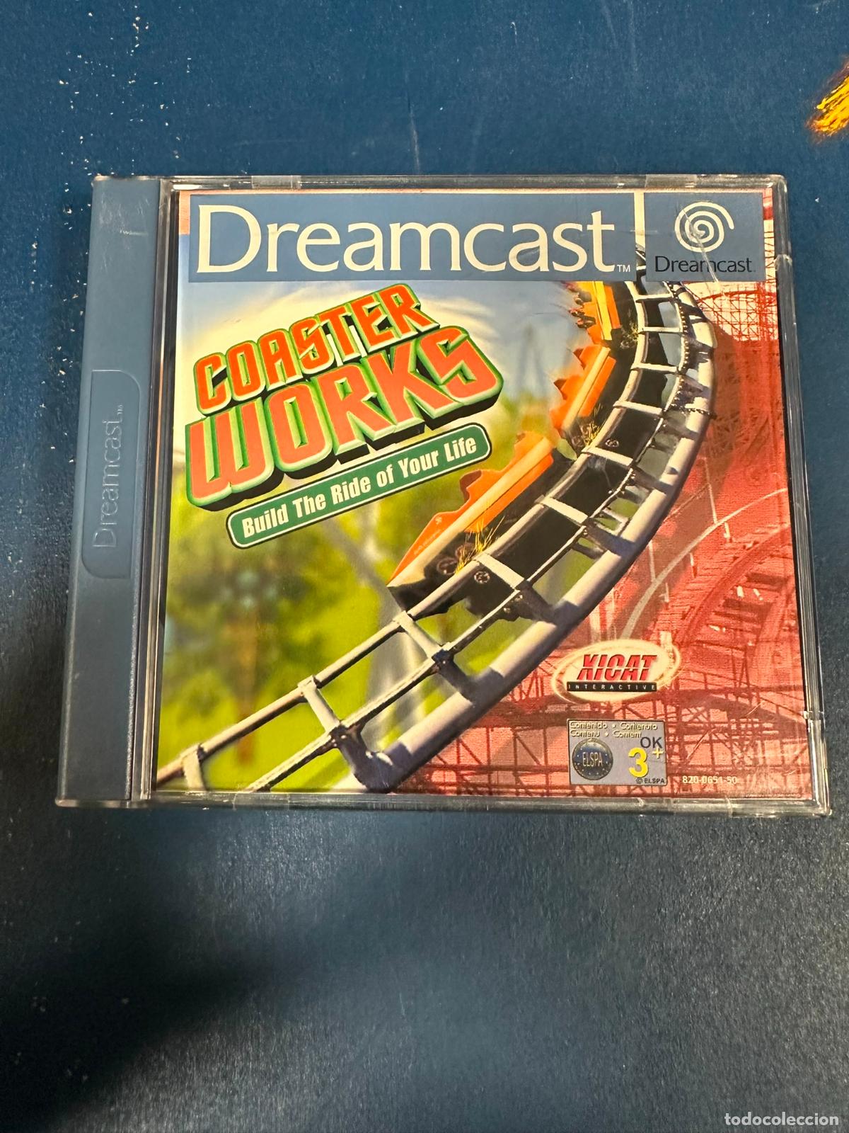 Videojuegos y consolas: Coaster Works - Sega Dreamcast DC - PAL ESP Completo - Foto 1