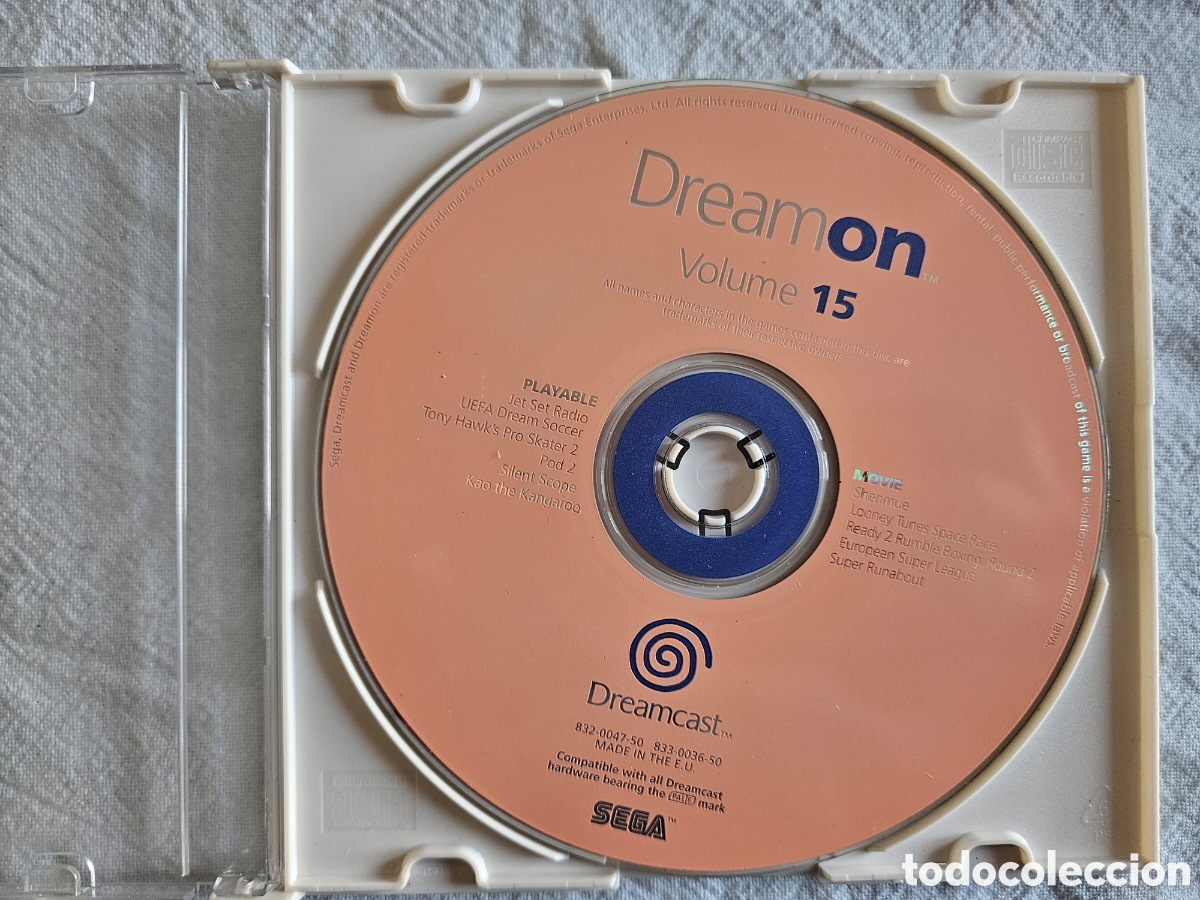 Videojuegos y consolas: Sega Dreamcast Dreamon volume 15 - Foto 1