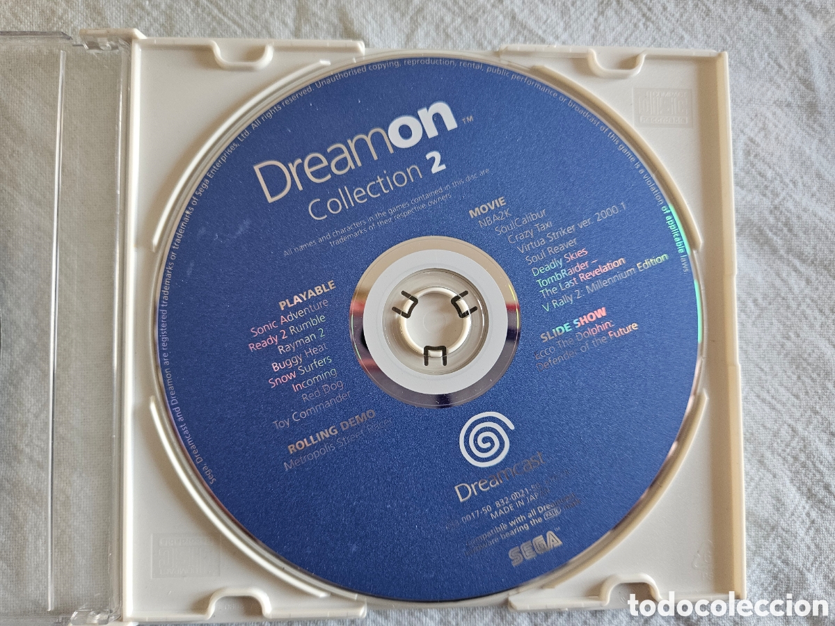 Videojuegos y consolas: Sega Dreamcast Dreamon collection 2 - Foto 1