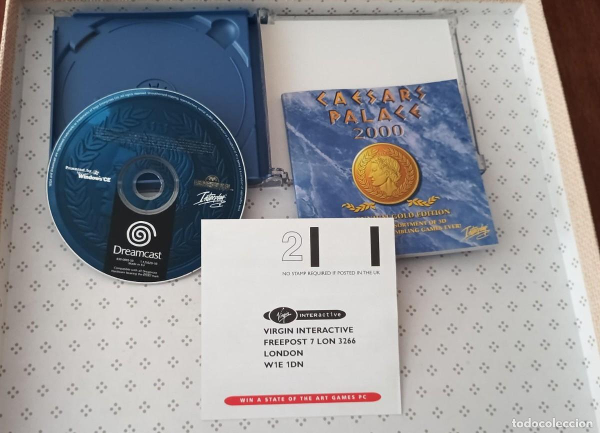 Videojuegos y consolas: CAESAR PALACE DREAMCAST - Completo, cd impecable . caja con rotura - Foto 4