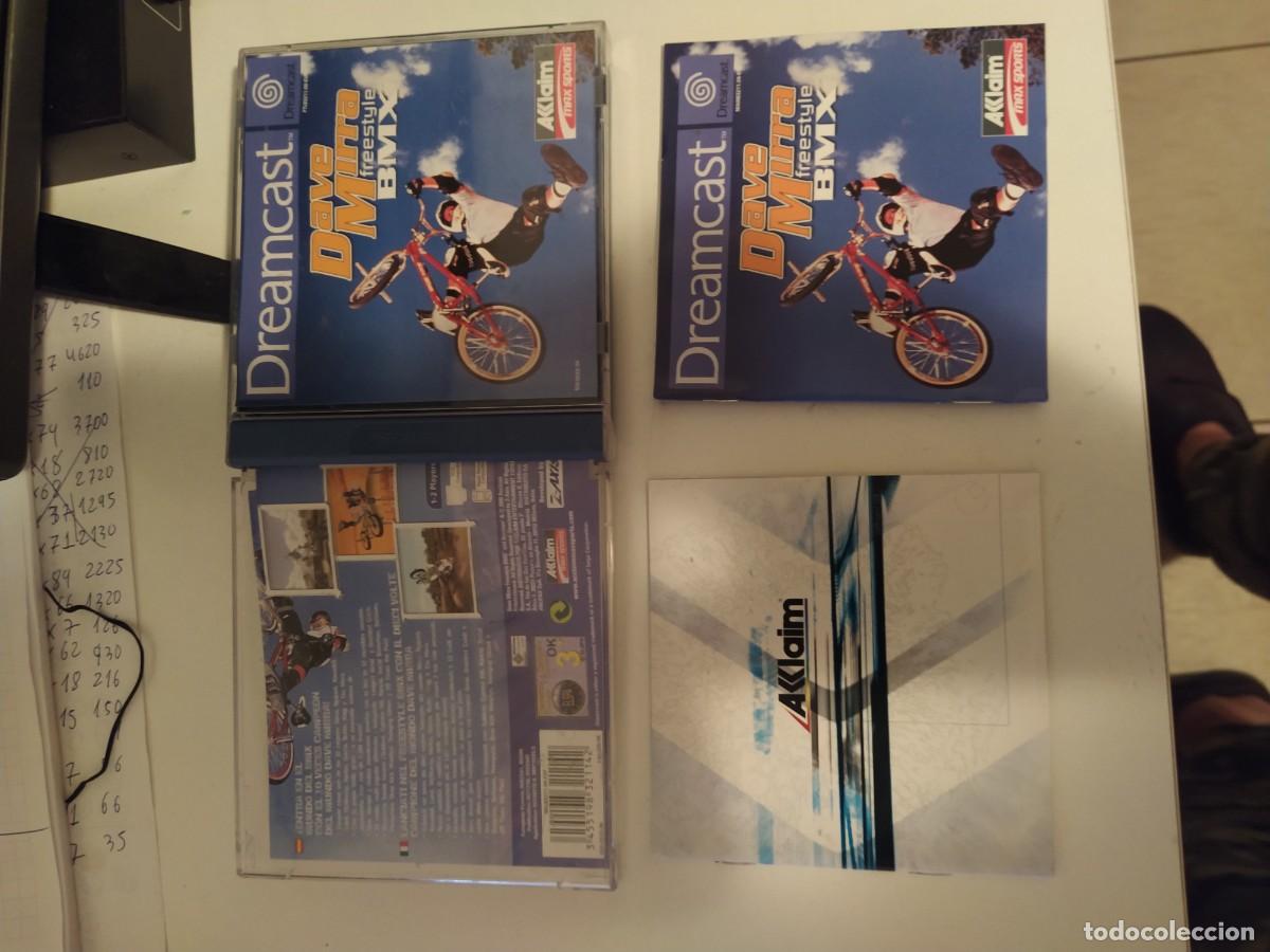 Videojuegos y Consolas: CARATULAS Y MANUAL DAVE MIRRA SEGA DREAMCAST PAL-ESPA&Ntilde;A /ITALIA
