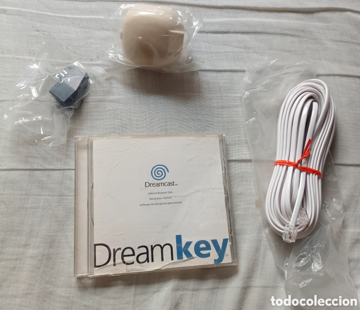 Videojuegos y Consolas: Dreamkey completo con cables y adaptadores dreamcast sega