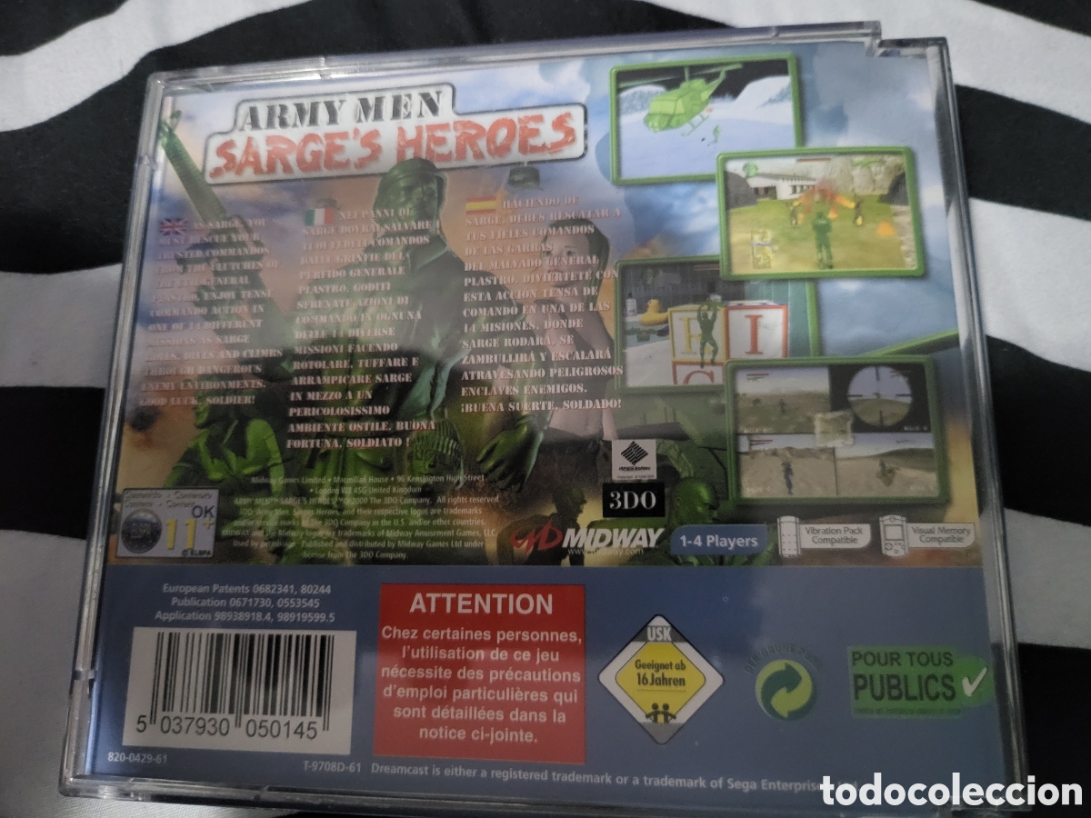 Videojuegos y consolas: army men Sarges heroes Dreamcast - Foto 2