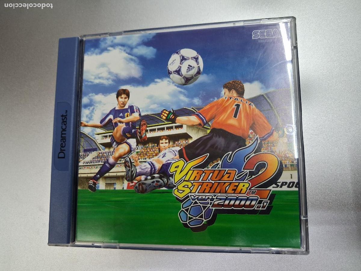 Videojuegos y consolas: VIDEOJUEGO VIRTUA STRIKER 2 2000 SEGA DREAMCAST EN CAJA ORIGINAL