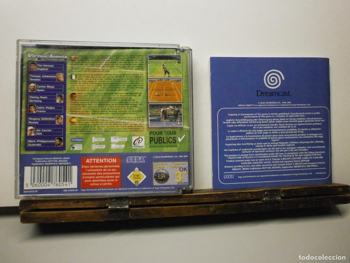 Videojuegos y consolas: sega dreamcast virtua tennis - Foto 2