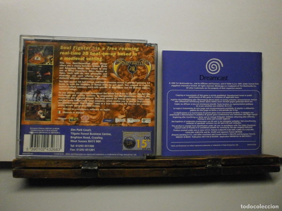 Videojuegos y consolas: sega dreamcast soul fighter - Foto 2