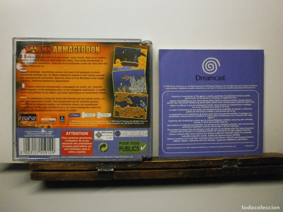 Videojuegos y consolas: sega dreamcast worms armageddon - Foto 2