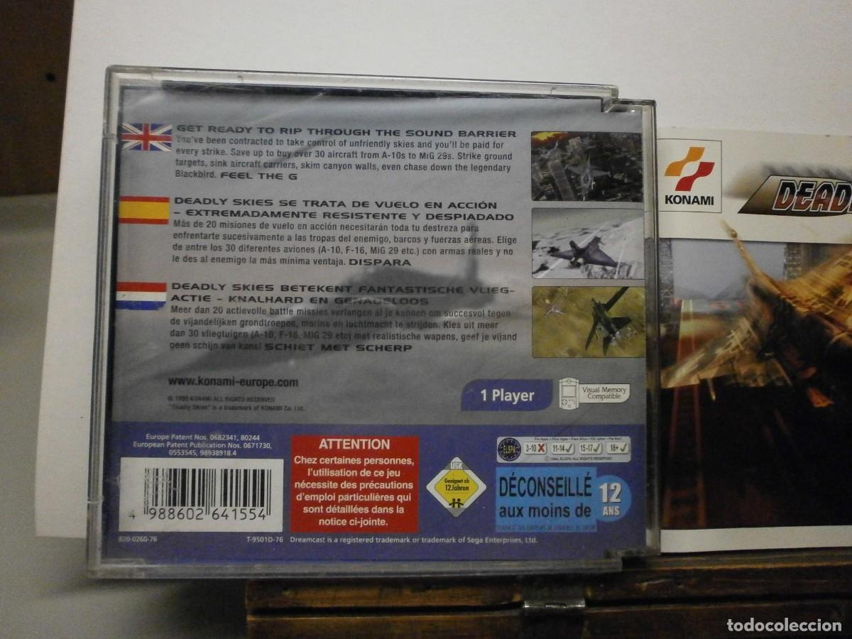 Videojuegos y consolas: sega dreamcast deadly skies - Foto 5