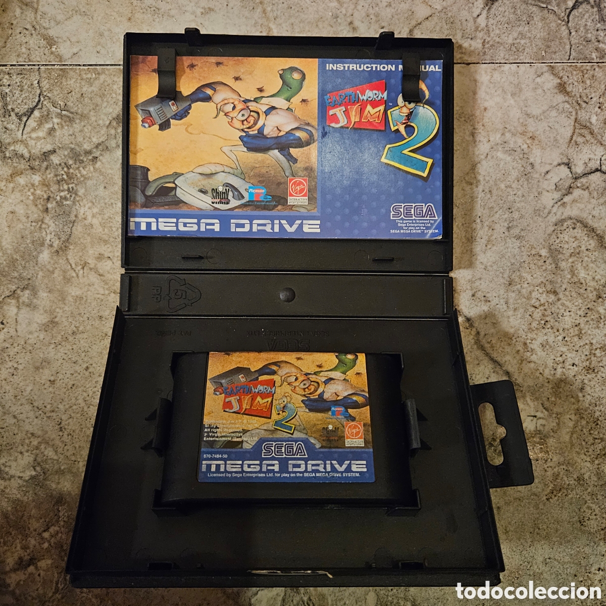 Videojuegos y consolas: EarthWormJim2SegaMegaDrive - Foto 2