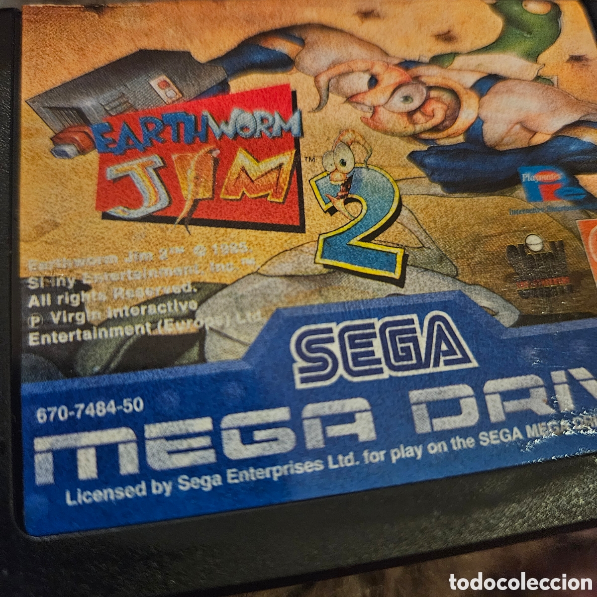 Videojuegos y consolas: EarthWormJim2SegaMegaDrive - Foto 3