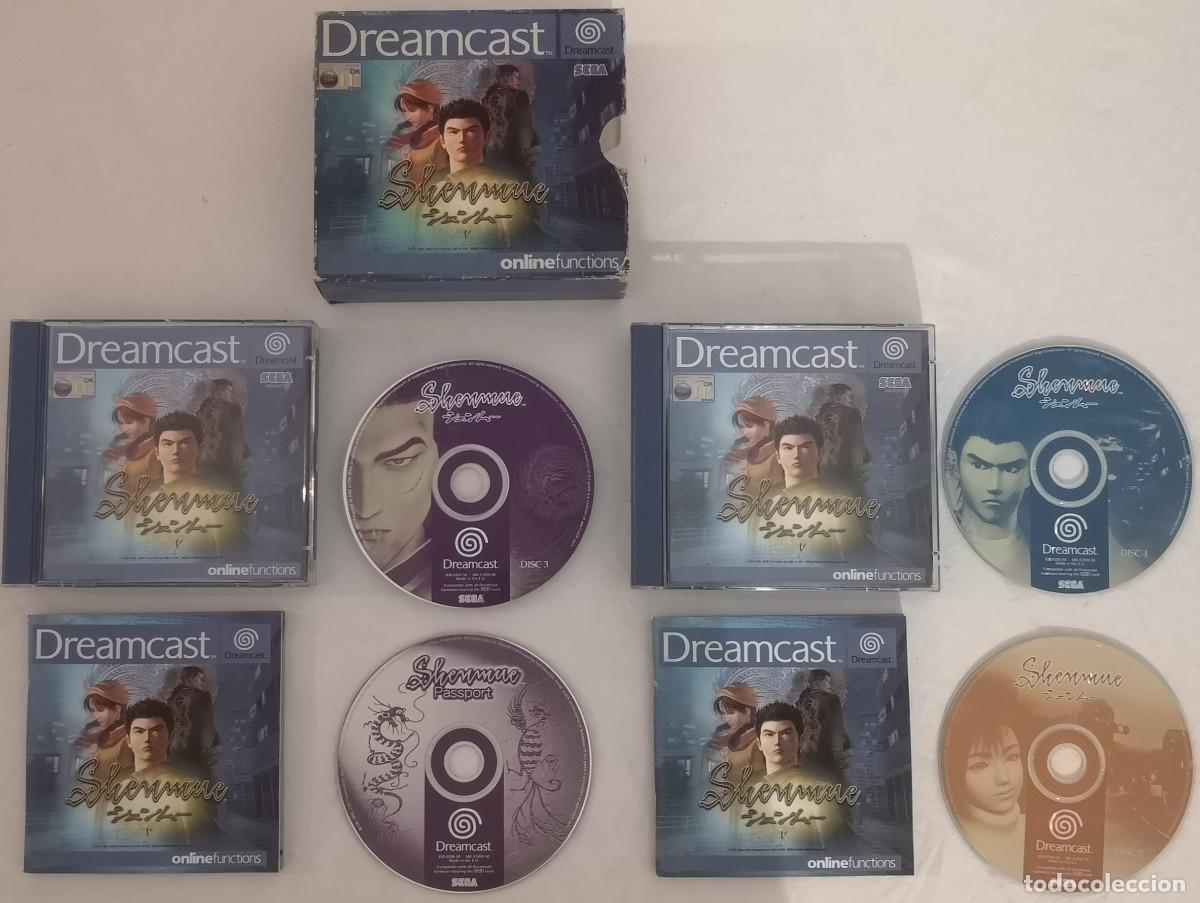 Videojuegos y consolas: SEGA DREAMCAST SHENMUE COMPLETO PAL ESPA&Ntilde;A