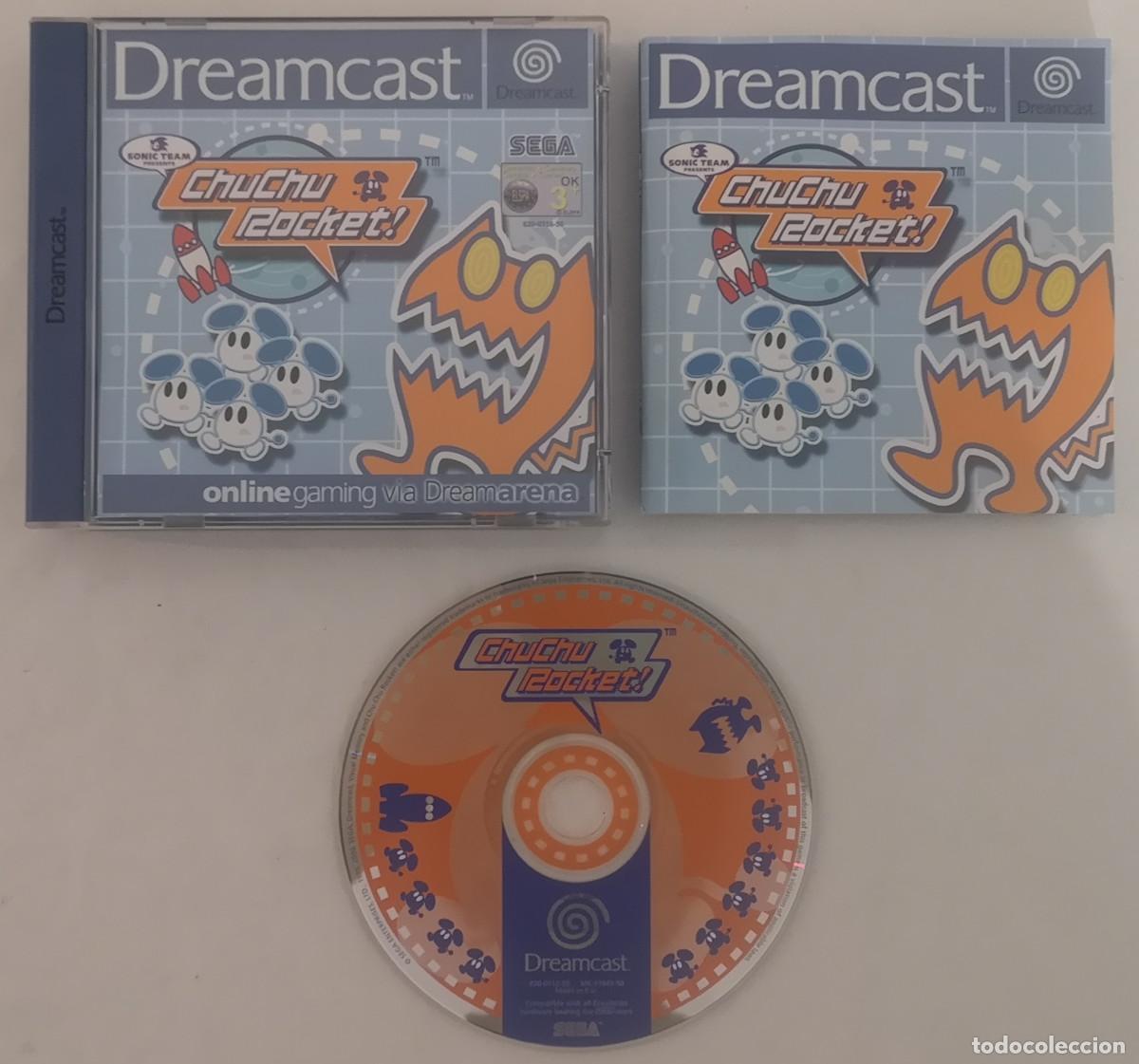 Videojuegos y consolas: SEGA DREAMCAST CHUCHU ROCKET! COMPLETO PAL ESPA&Ntilde;A