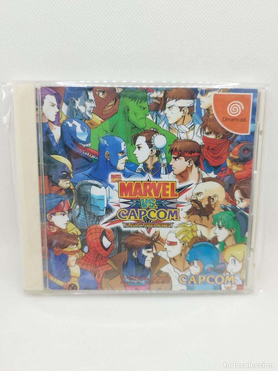 Videojuegos y consolas: MARVEL VS. CAPCOM CRASH OF SUPER HEROES SEGA DreamCast NTSC-J