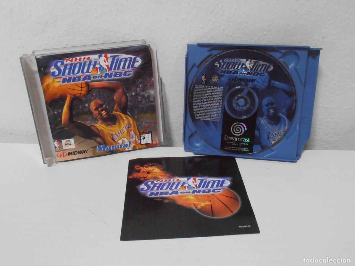 Videojuegos y consolas: JUEGO SEGA DREAMCAST, NBA SHOW TIME, NBA ON NBC, MIDWAY, CAJA ROTA