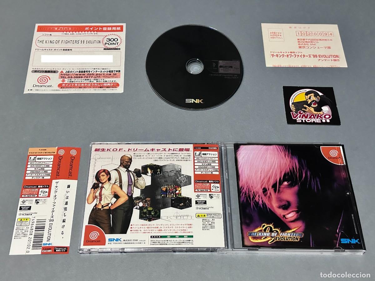 Videojuegos y consolas: The King of Fighters '99 Evolution Sega Dreamcast NTSC-J Spinecard + Reg.card