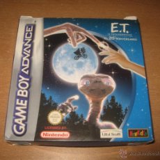 Videojuegos y Consolas: E.T. EL EXTRATERRESTRE GAMEBOY ADVANCE PAL ESPAÑA. Lote 44894065