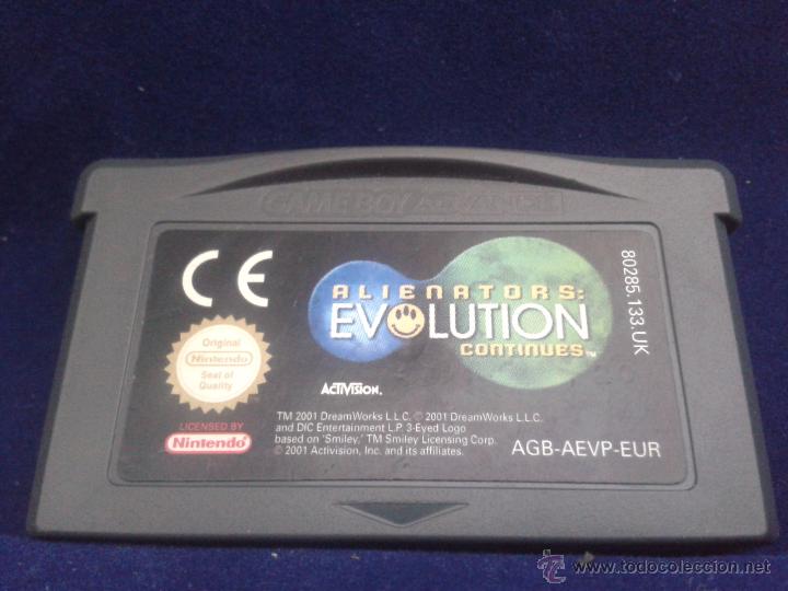 Videojuegos y consolas: JUEGO GAME BOY ADVANCE ALIENATORS EVOLUTION CONTINUES PAL R710 - Foto 1