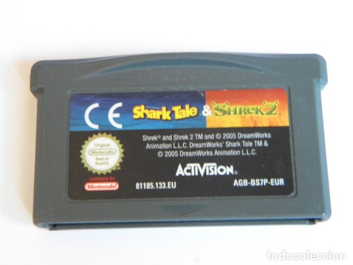 Videojuegos y consolas: SHARK TALE & SHREK 2 GAMEBOY ADVANCE - Foto 1