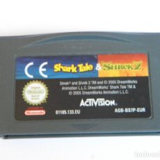 Videojuegos y Consolas: SHARK TALE & SHREK 2 GAMEBOY ADVANCE. Lote 82323056