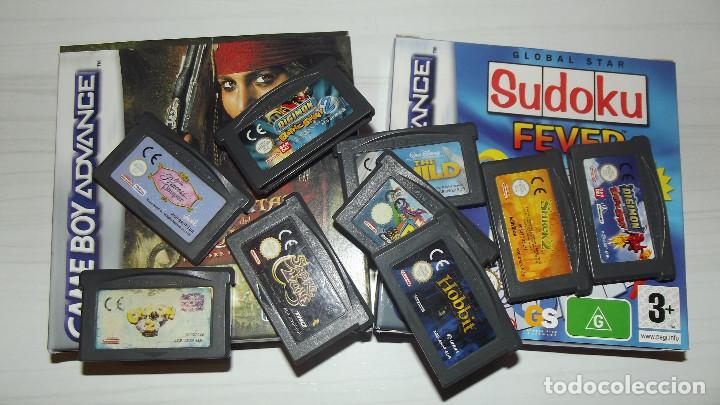 Lote de 11 juegos de game boy advance Vendido en Venta