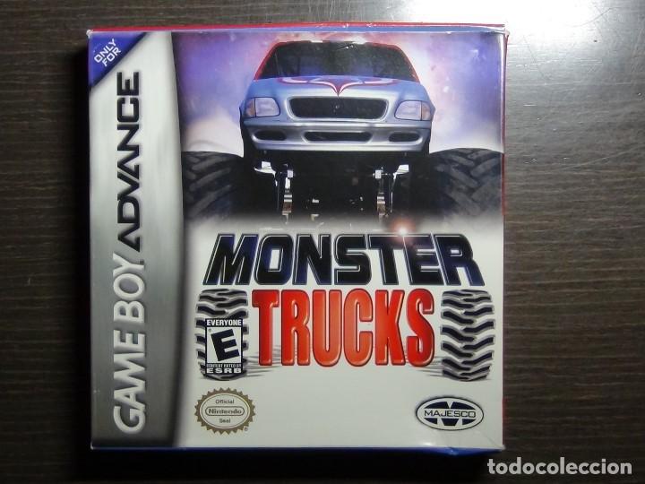 Videojuegos y Consolas: Nintendo Gameboy Advance juego-Monster Trucks - completo - Foto 1 - 102741727