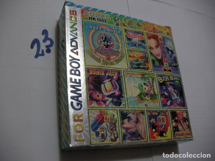 ANTIGUO JUEGO PARA GAMEBOY 68 JUEGOS EN UN CARTUCHO NUEVO SIN USAR EN SU CAJA (Juguetes - Videojuegos y Consolas - Nintendo - GameBoy Advance)