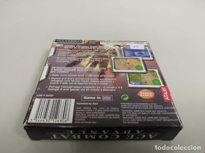 Videojuegos y consolas: 619- ACE COMBAT  GAME BOY ADVANCE VERSION EUU - Foto 2