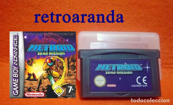 Juego Game Boy Advance Metroid Zero Mission Sold Through Direct Sale