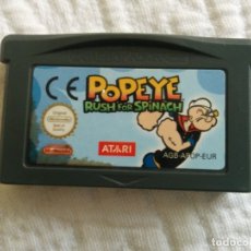 Videojuegos y Consolas: POPEYE RUSH FOR SPINACH PAL EUR GAME BOY GAMEBOY ADVANCE. Lote 179945010