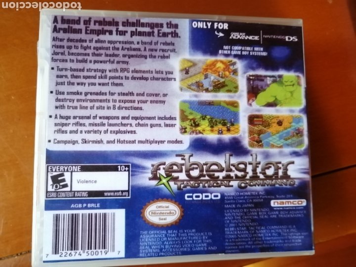 Juego Rebelstar Tactical Command Para Nintendo Buy Video Games And Consoles Game Boy Advance At Todocoleccion