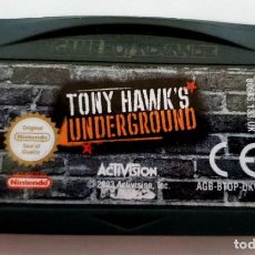 Videojuegos y Consolas: TONY HAWK'S UNDERGROUND - JUEGO DE GAME BOY ADVANCE