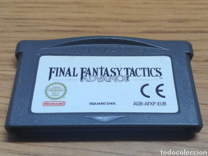 Nintendo Game Boy Advance Gba Final Fantasy Tac Sold At Auction