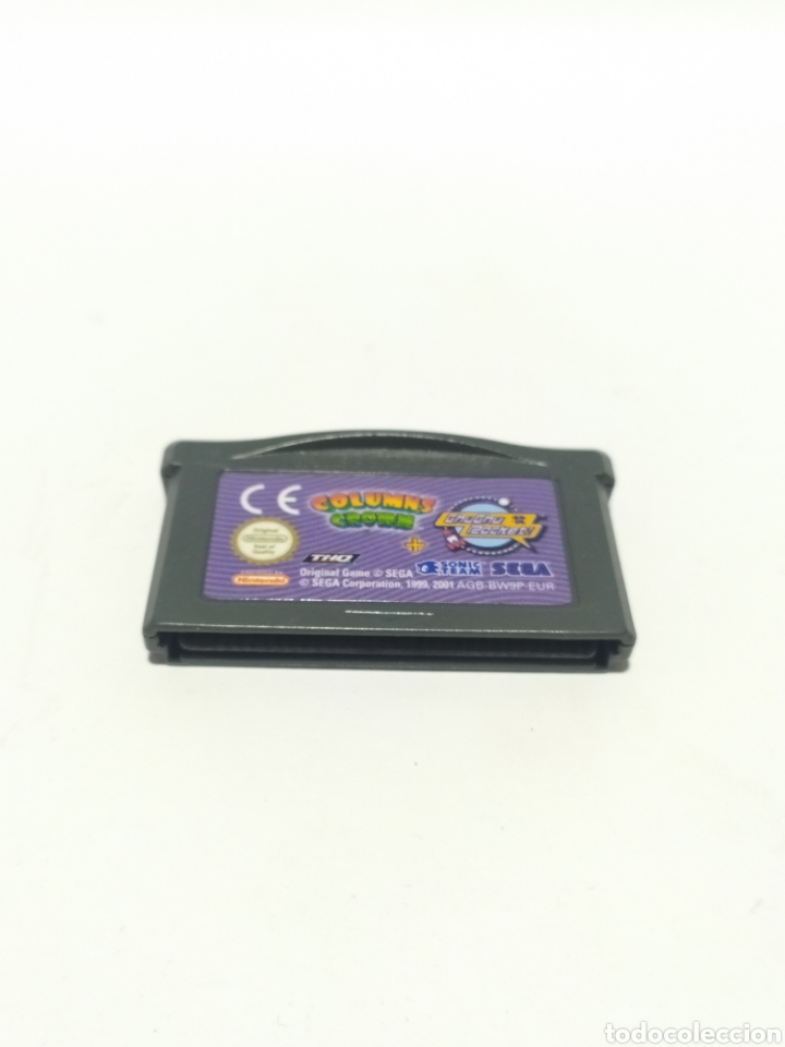 Videojogos e Consolas: Videojuego Game Boy Advance Nintendo Columns crown + Sonic Team