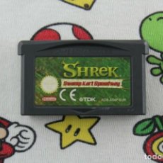 Videojuegos y Consolas: NINTENDO GAME BOY ADVANCE GBA SHREK SWAMP KART SPEEDWAY ORIGINAL PAL EUR. Lote 271439773