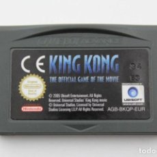 Videojuegos y Consolas: NINTENDO GBA GAME BOY ADVANCE KING KONG THE OFFICIAL GAME OF THE MOVIE PAL EUR